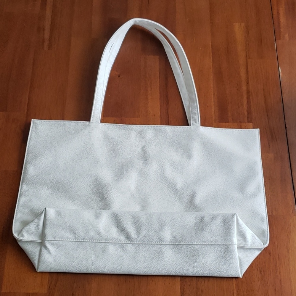 white tote bag, never used